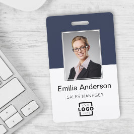 Benutzerdefiniertes Firmenlogo Bar-Code Mitarbeite Ausweis