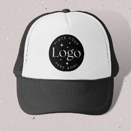 Benutzerdefiniertes Firmenlogo Black Trucker Hat Truckerkappe