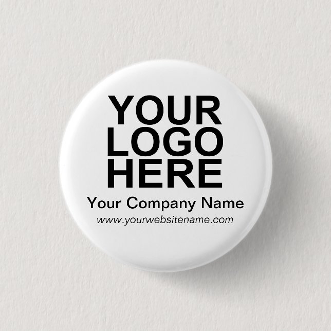 Benutzerdefiniertes Firmenlogo Button (Vorderseite)