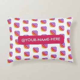 benutzerdefiniertes Firmenlogo Dekokissen