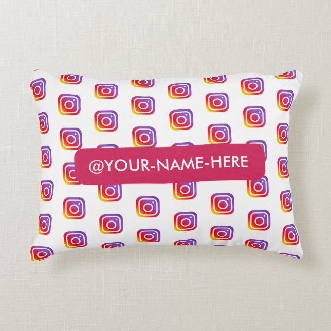 benutzerdefiniertes Firmenlogo Dekokissen (Vorderseite)