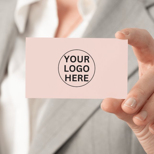 Benutzerdefiniertes Firmenlogo: Einfach sauberes R Visitenkarte (Von Creator hochgeladen)