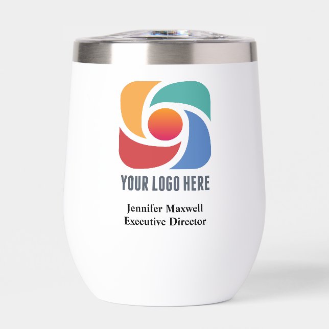 Benutzerdefiniertes Firmenlogo Einfaches Marketing (Vorderseite)