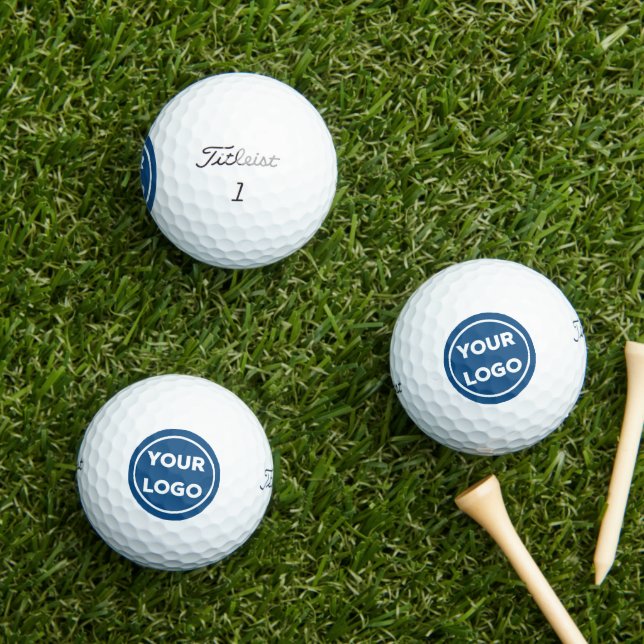 Benutzerdefiniertes Firmenlogo für Blue Premium Golfball (Insitu Gras)