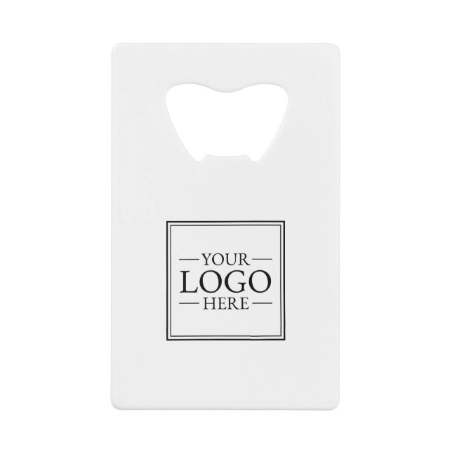 Benutzerdefiniertes Firmenlogo Geldbeutel Flaschenöffner (Vorderseite)