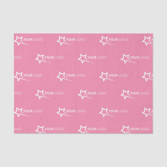 Benutzerdefiniertes Firmenlogo Geschäft Promotiona Seidenpapier (Vorderseite)