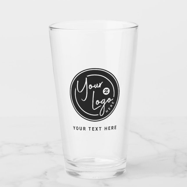 Benutzerdefiniertes Firmenlogo-Geschenk Glas (Vorderseite)