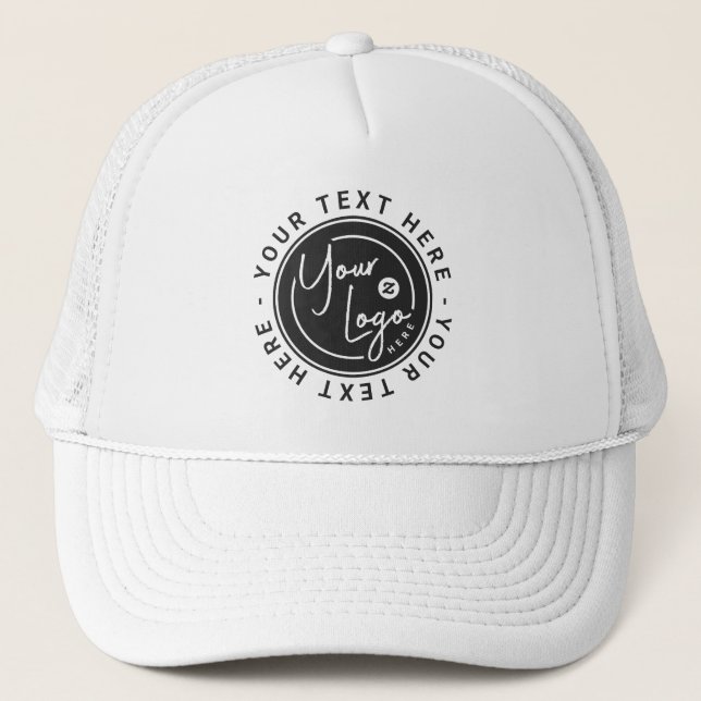 Benutzerdefiniertes Firmenlogo-Geschenk Truckerkappe (Vorderseite)