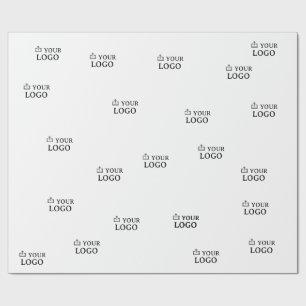 Benutzerdefiniertes Firmenlogo Geschenkpapier