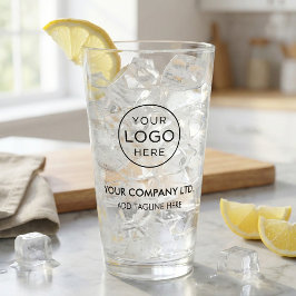 Benutzerdefiniertes Firmenlogo Glas
