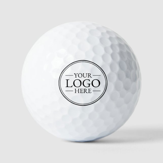 Benutzerdefiniertes Firmenlogo Golfball (Vorderseite)