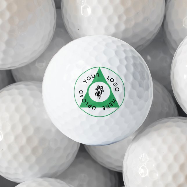 Benutzerdefiniertes Firmenlogo Golfball (Custom Business Logo Branded Golf Ball)