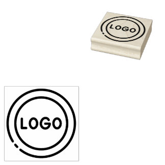 Benutzerdefiniertes Firmenlogo Gummistempel