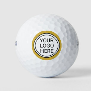 Benutzerdefiniertes Firmenlogo in Gold geprägt Golfball