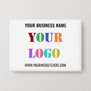 Benutzerdefiniertes Firmenlogo Info Name Button Be