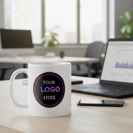 Benutzerdefiniertes Firmenlogo Kaffeetasse