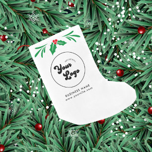 Benutzerdefiniertes Firmenlogo Kleiner Weihnachtsstrumpf