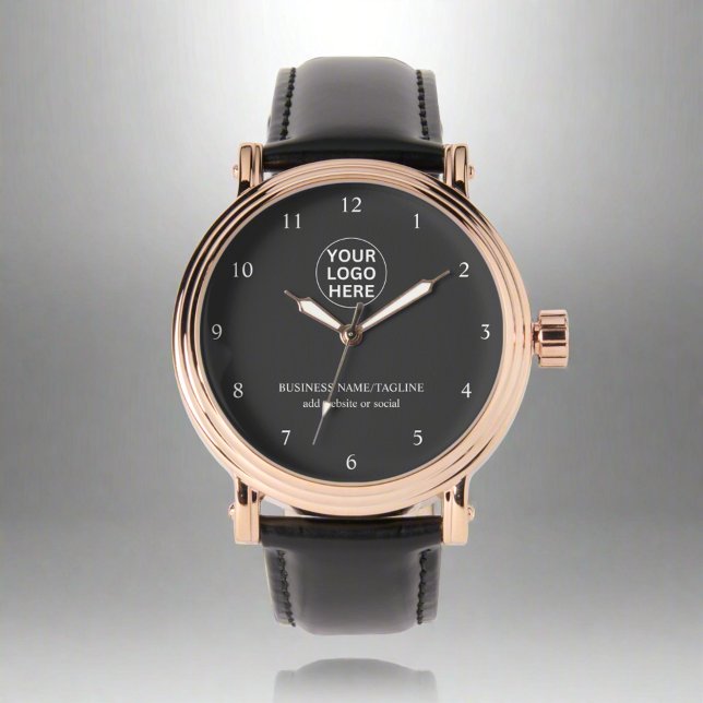 Benutzerdefiniertes Firmenlogo l Berufliches Marke Armbanduhr (Von Creator hochgeladen)