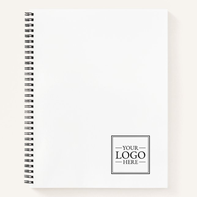 Benutzerdefiniertes Firmenlogo mit benutzerdefinie Notizbuch (Vorderseite)
