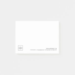 Benutzerdefiniertes Firmenlogo mit benutzerdefinie Post-it Klebezettel