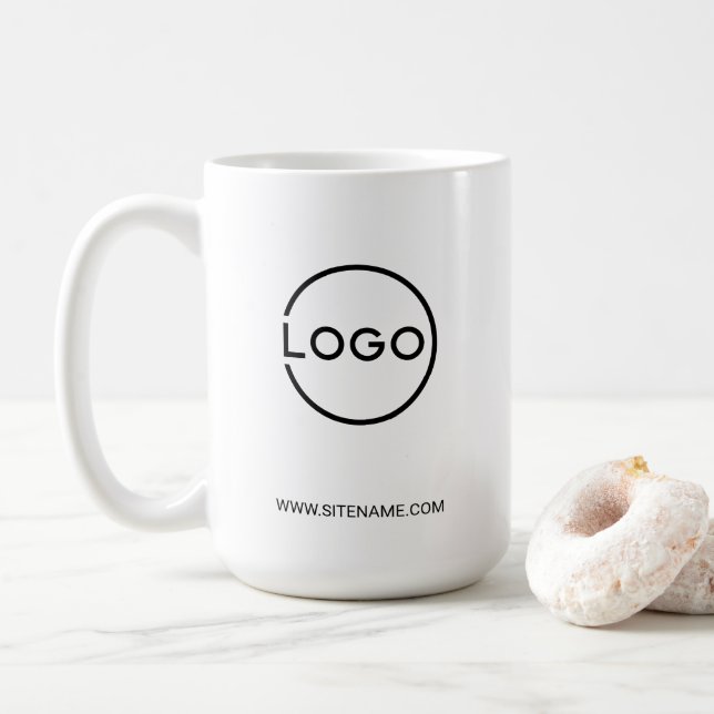 Benutzerdefiniertes Firmenlogo mit individuellem T Kaffeetasse (Mit Donut)