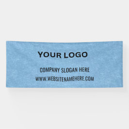 Benutzerdefiniertes Firmenlogo | Name und Slogan Banner