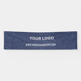 Benutzerdefiniertes Firmenlogo | Name und Slogan Banner