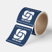 Benutzerdefiniertes Firmenlogo Navy Blau Marketing
