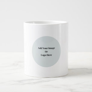 Benutzerdefiniertes Firmenlogo oder Bild Jumbo-Tasse