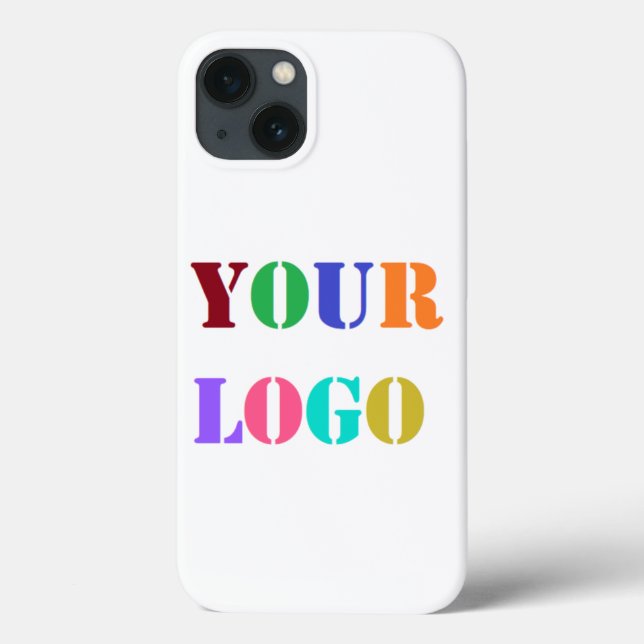 Benutzerdefiniertes Firmenlogo oder Personalisiert Case-Mate iPhone Hülle (Rückseite)