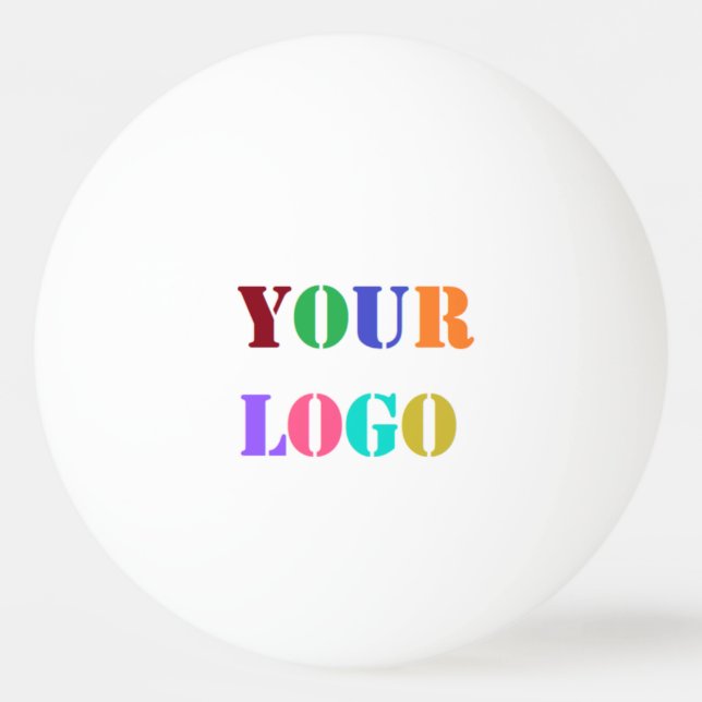 Benutzerdefiniertes Firmenlogo Pong Ball für Ihr U Tischtennisball (Vorderseite)