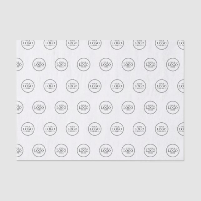 Benutzerdefiniertes Firmenlogo Seidenpapier (Vorderseite)