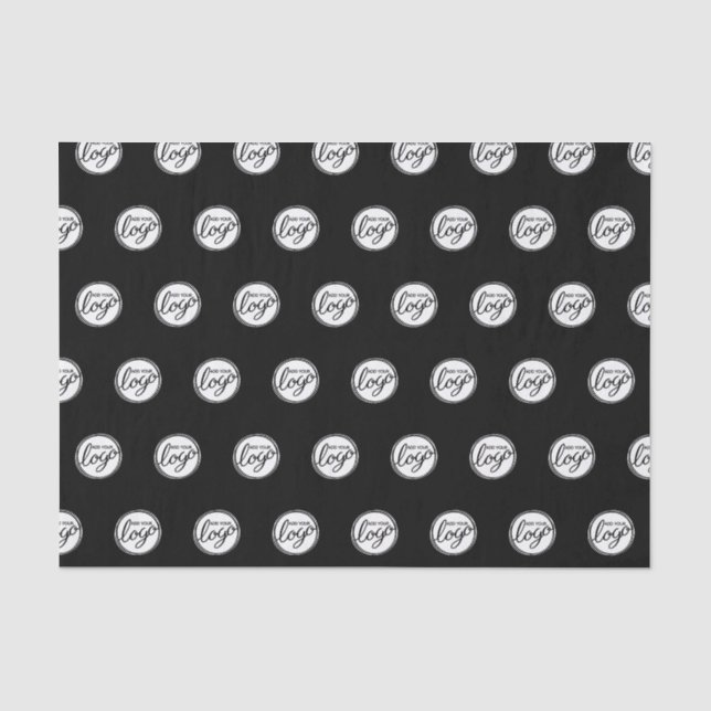 Benutzerdefiniertes Firmenlogo Seidenpapier (Vorderseite)