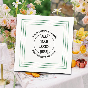 Benutzerdefiniertes Firmenlogo Serviette