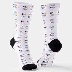 Benutzerdefiniertes Firmenlogo - Socken Ihres Unte