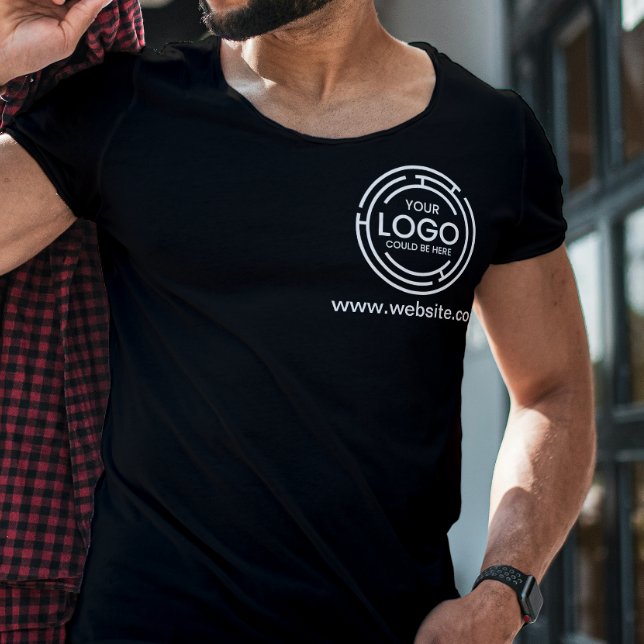 Benutzerdefiniertes Firmenlogo T-Shirt (Custom Company Branded Business Logo)