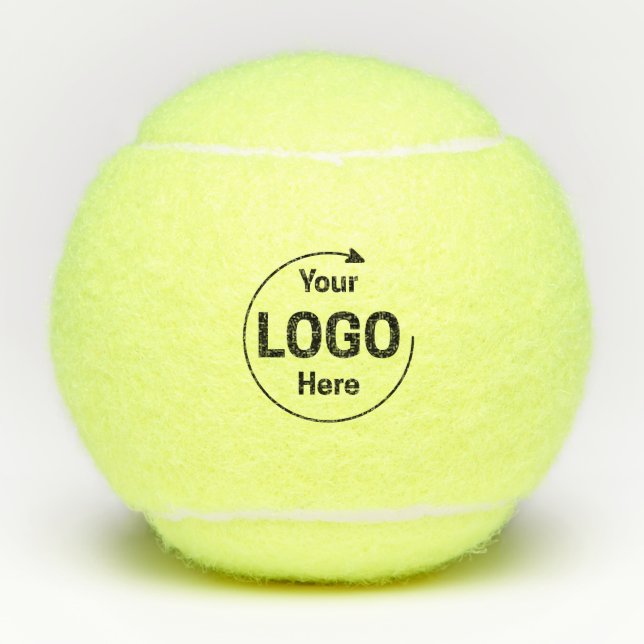Benutzerdefiniertes Firmenlogo Tennisbälle (Vorderseite)