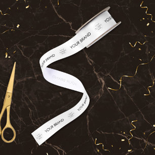 Benutzerdefiniertes Firmenlogo und Text Branded Pr Satinband