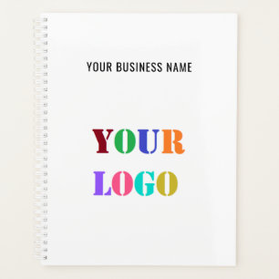Benutzerdefiniertes Firmenlogo und Text-Business-P Planer