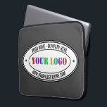 Benutzerdefiniertes Firmenlogo und Text-Laptop-Sie Laptopschutzhülle<br><div class="desc">Benutzerdefinierte Farben und Schriftart - Ihre Website für den Logo-Namen oder Personalisierte Bürokraten-Werbeaktion für den eigenen Firmennamen oder individuell anpassbare Farben und moderne Textpassagen - Logo hinzufügen - Image - Foto / Name - Firma / Website oder E-Mail oder Telefon - Kontaktinformationen / Adresse - Umformulieren und Entfernen / Hinzufügen...</div>