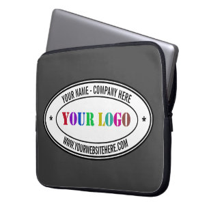Benutzerdefiniertes Firmenlogo und Text-Laptop-Sie Laptopschutzhülle