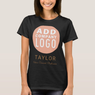 Benutzerdefiniertes Firmenlogo Unternehmensmitarbe T-Shirt