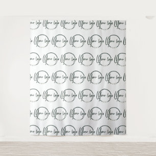 Benutzerdefiniertes Firmenlogo Wandteppich