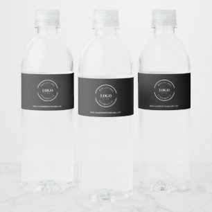 Benutzerdefiniertes Firmenlogo WEBSITE Werbeaktion Wasserflaschenetikett