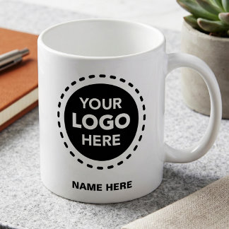 Benutzerdefiniertes Firmenlogo - Willkommensgesche Kaffeetasse