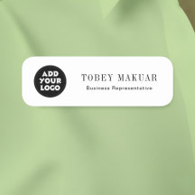 Benutzerdefiniertes Firmenschild Mitarbeiter Namen