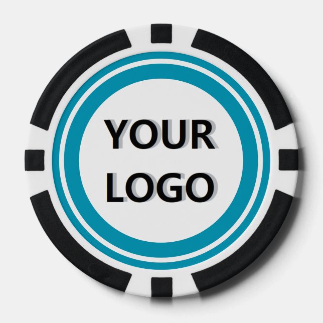 Benutzerdefiniertes Firmensignet Poker Chips mit M (Vorderseite)