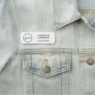 Benutzerdefiniertes Firmensymbol Grundlegende Mita Namensschild