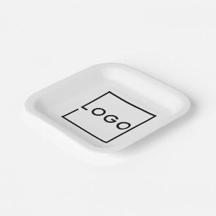 Benutzerdefiniertes Firmensymbol Pappteller