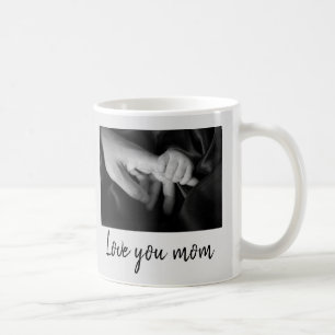 Benutzerdefiniertes First Mother Day Foto Niedlich Kaffeetasse
